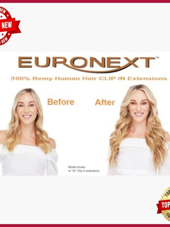 14 Inch Remy Human Hair Clip-In Extensions, Straight Curly Styles main image 6